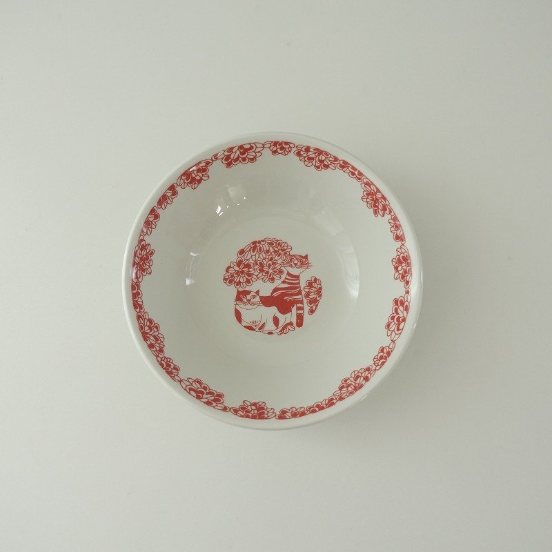 再再販！ 【北欧】美品/FIGGJO フィッギオ *MONS モンス ボウル レッド