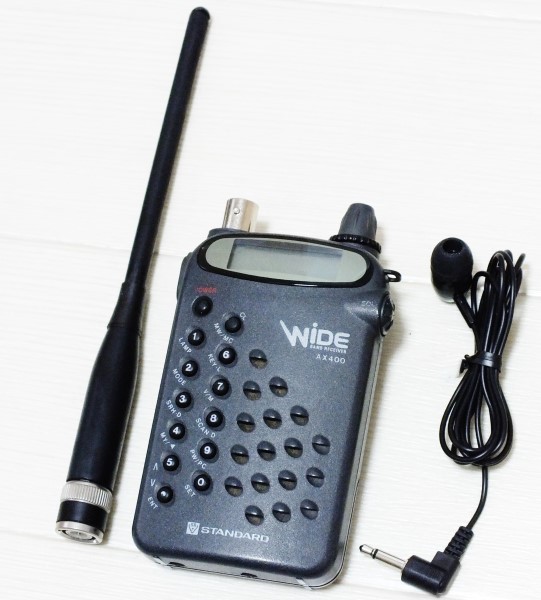 STANDARD AX400 広帯域受信機 0.5～1300MHz 広帯域受信機 スタンダード