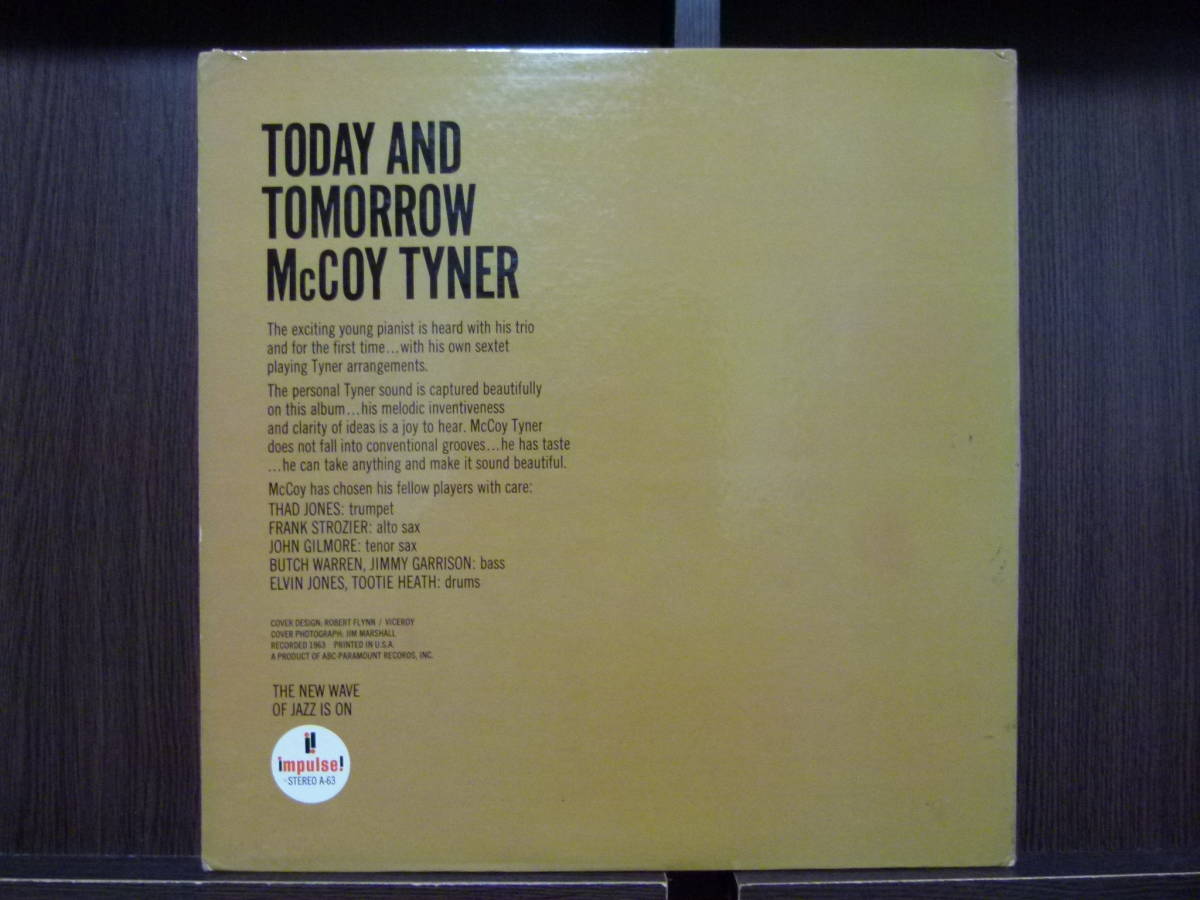 □激レア□オリジナル□McCOY TYNER□TODAY AND TOMORROW□ | TSUM1947.BY