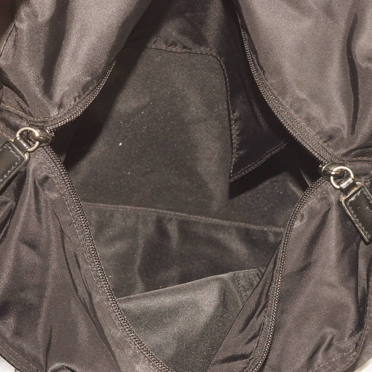 格安，新品 プラダ ポコノ PRADA MILANO ナイロン ブラック トライアングルロゴ トートバッグ ショルダーバッグ[50]JJ2