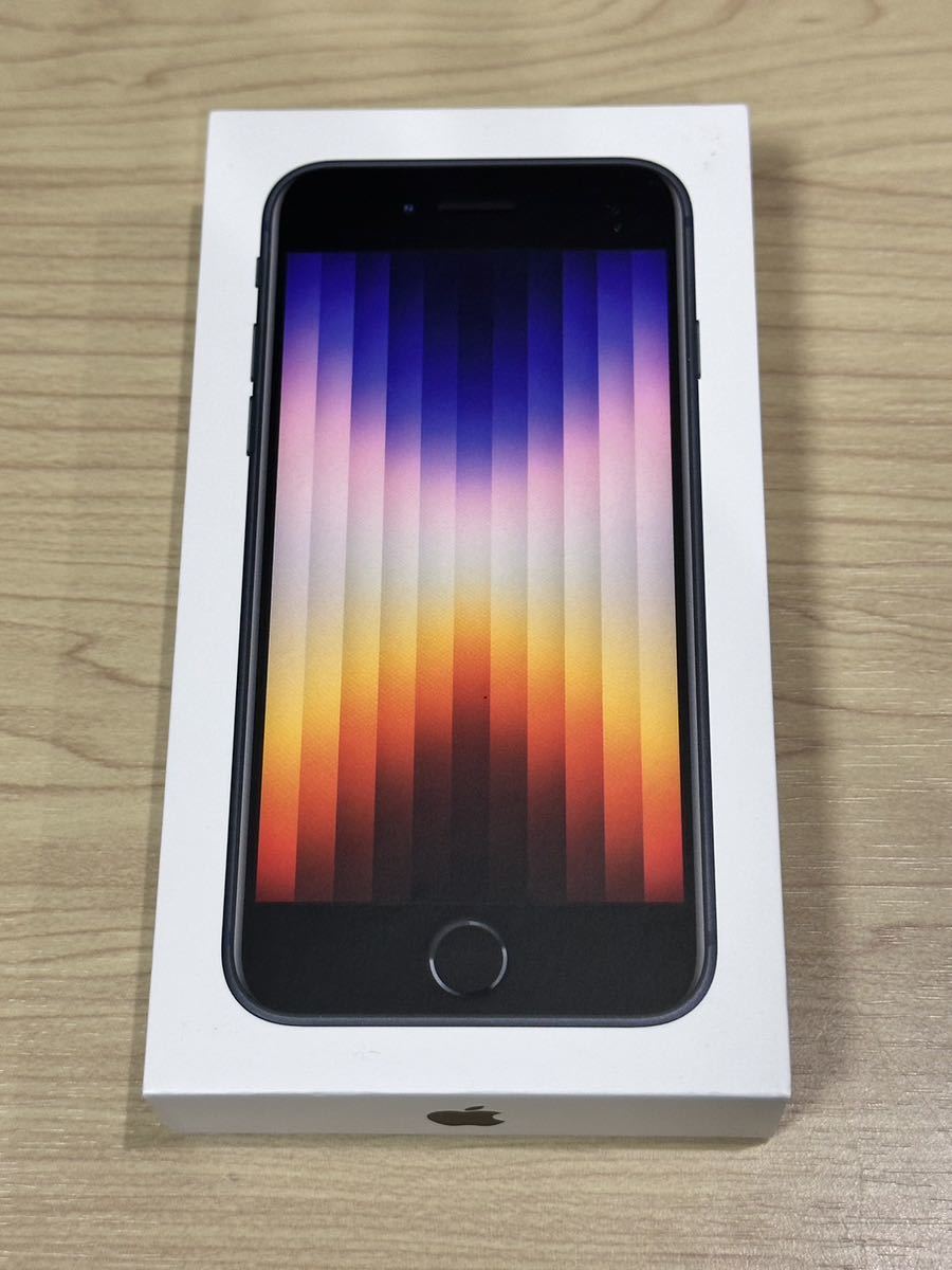 豊富な，人気SALE 1円〜 超 iPhone SE 3 第3世代 128GB 本体 SIMフリー ミッドナイト 黒 バッテリー100% 2022/8/27購入 3週間使用のみau(iPhone)｜売買されたオークション情報、yahooの商品情報をアーカイブ公開 - オークファ iPhone