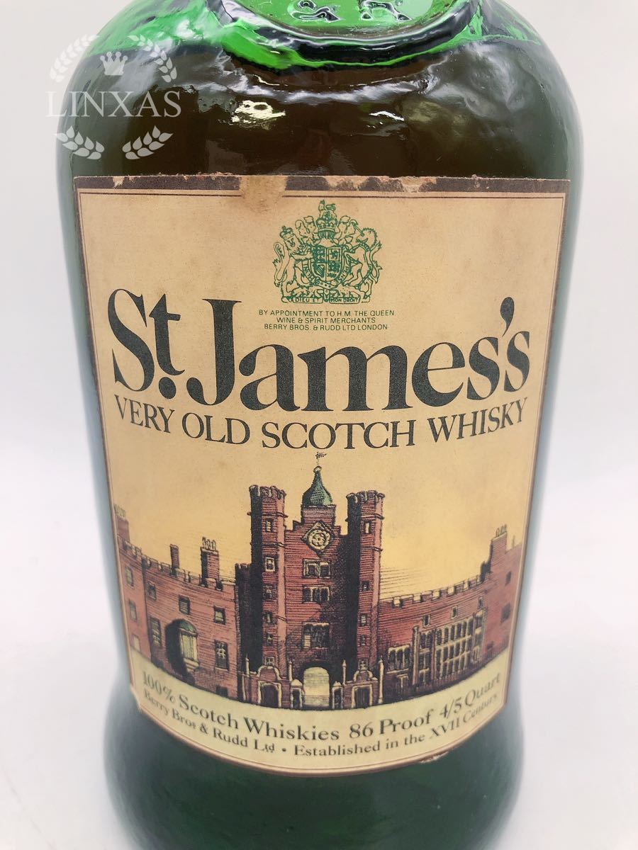 セントジェームスSt. James's Very Old Whisky 木箱付 セント