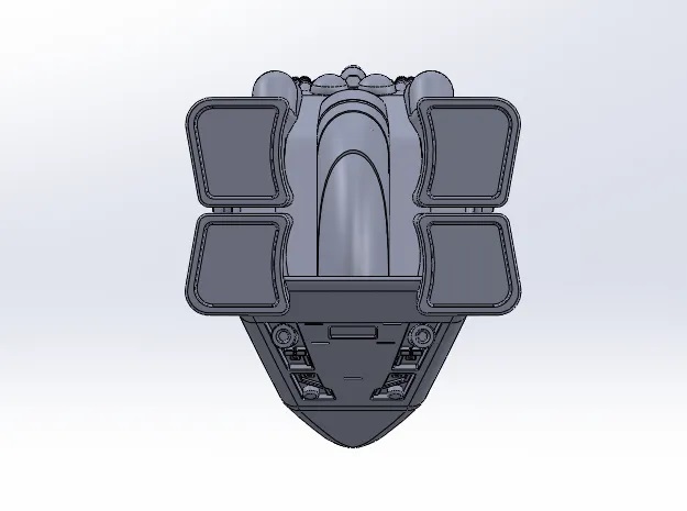 1&frasl;5000 帝国軍 IMPERIAL Space 3Dプリント 巡航艦 CRUISER 3D 未組立 PRINT 宇宙戦艦 Ship Battleship Spacecraft SF 3Dト