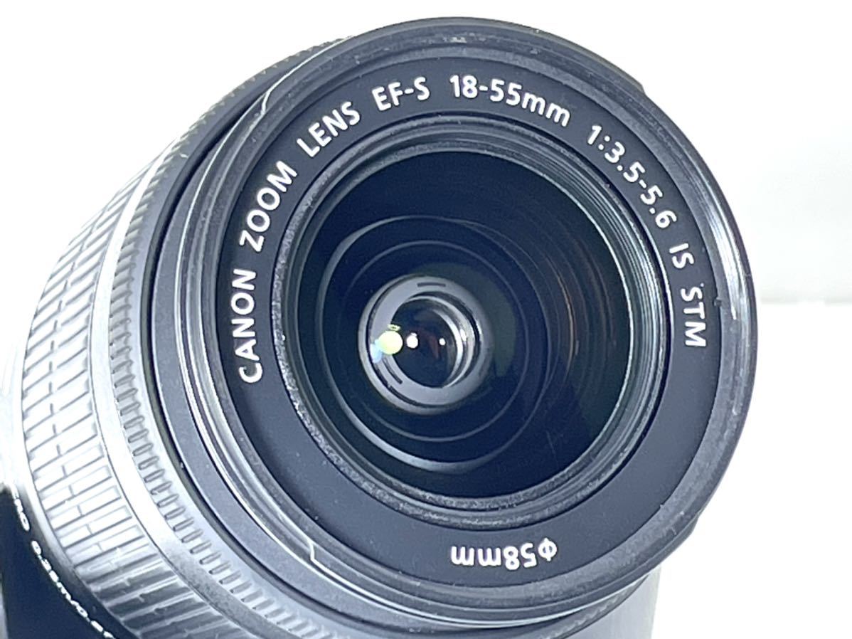 本日値下げ 極上美品 キャノン CANON EF-S 18-55mm F3.5-5.6 IS STM オリジナルフード Canon製レンズフィルター 付き Canon EF-S IS 6D レンズセット マクロレンズ
