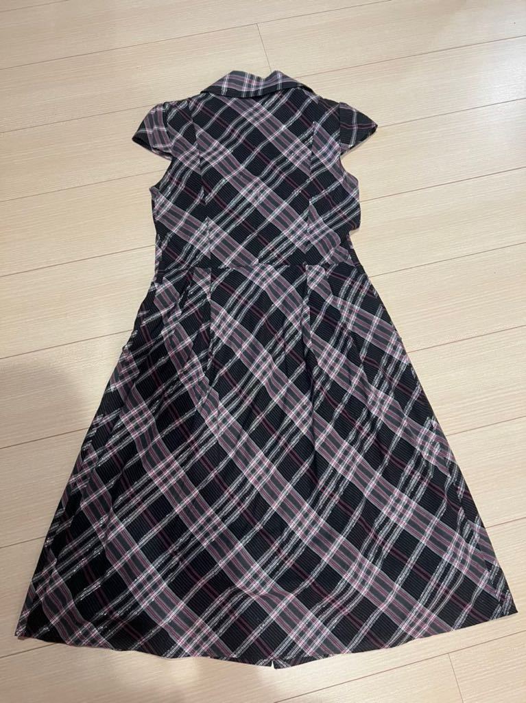 バーバリーロンドン　チェックワンピース BURBERRY バーバリー ロンドン 0 レディース XL