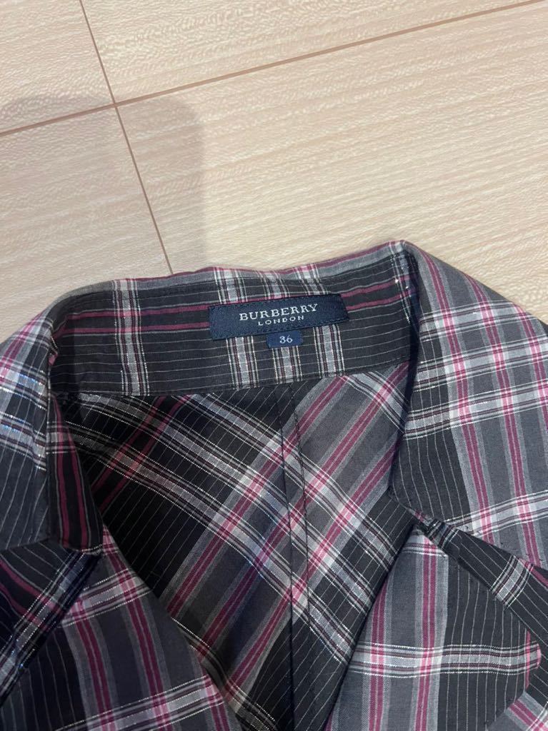 バーバリーロンドン　チェックワンピース BURBERRY バーバリー ロンドン 0 レディース XL