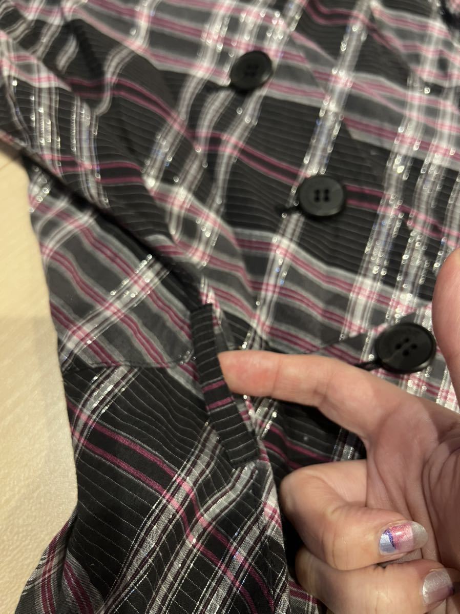 バーバリーロンドン　チェックワンピース BURBERRY バーバリー ロンドン 0 レディース XL