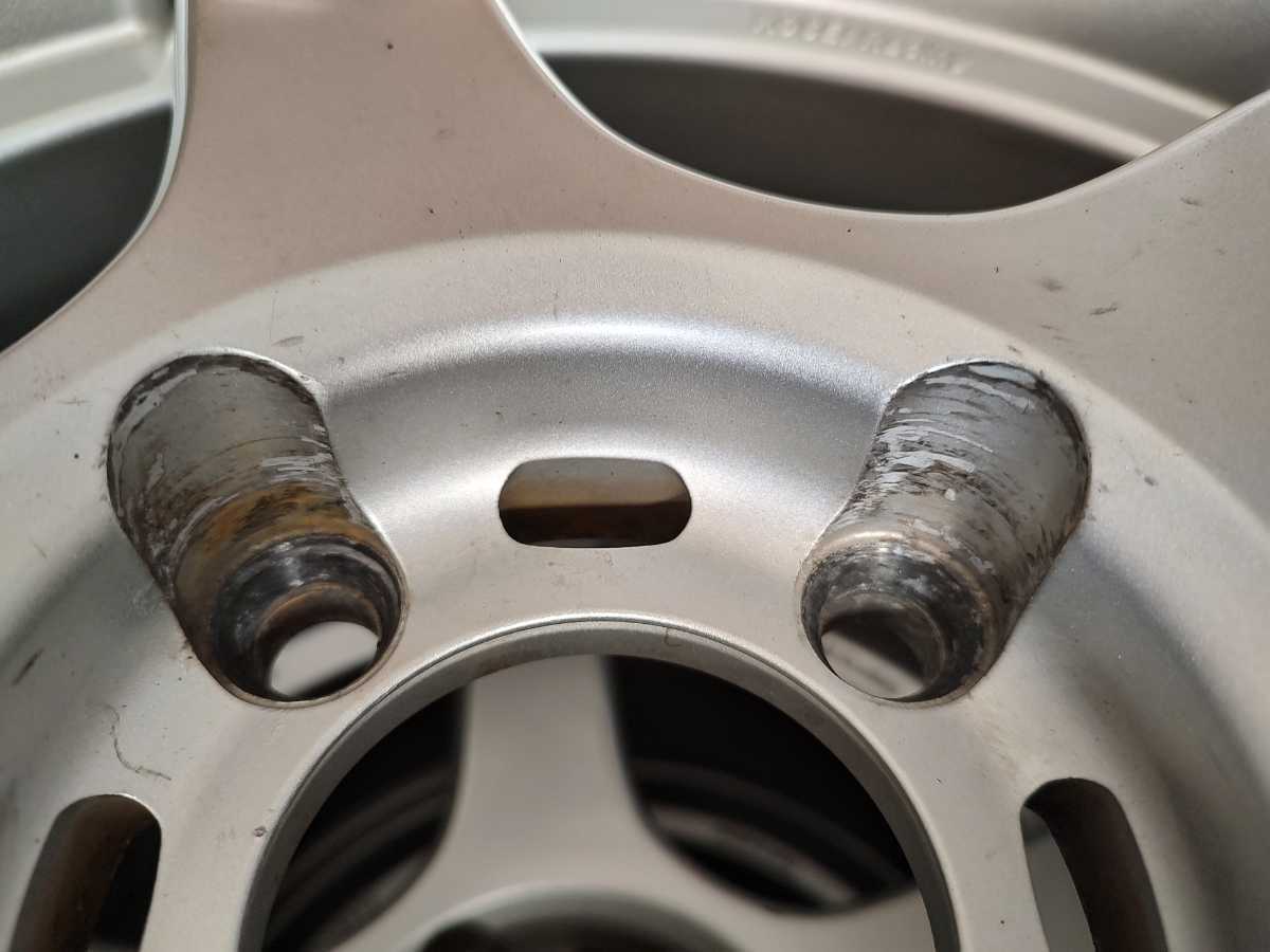 KOSEI Racing K3Formula アルミホイール 14x6.0J+28 100-4H 中古品4本 