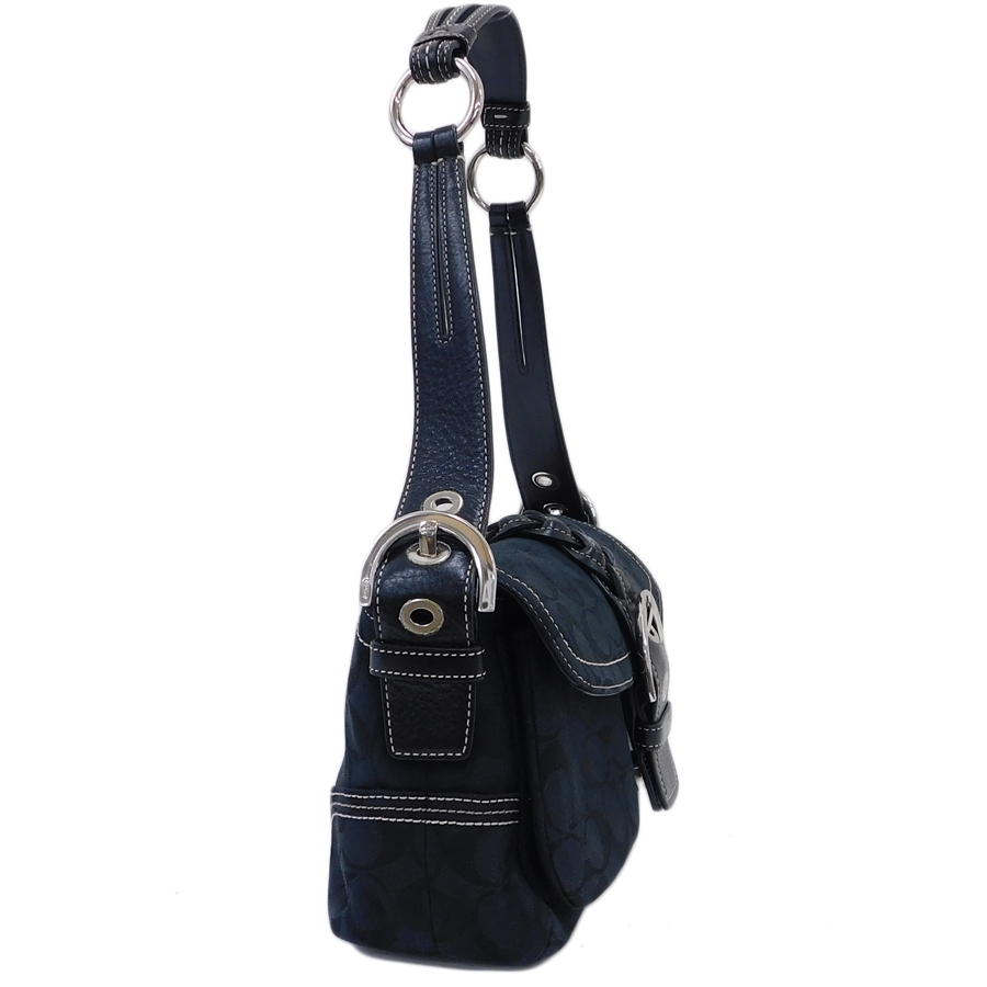 コーチ COACH 0 ショルダーバッグ 1円 □美品□ シグネチャー 