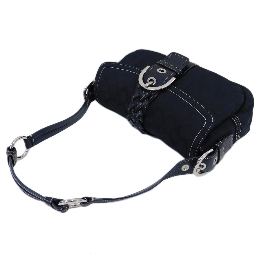 コーチ COACH 0 ショルダーバッグ 1円 □美品□ シグネチャー 