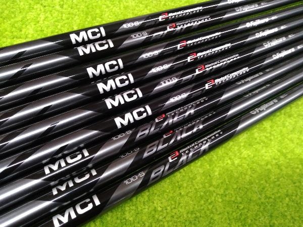 シャフト 9本セット Fujikura MCI 100-S MC100BK-I-10S MCI 0 シャフト