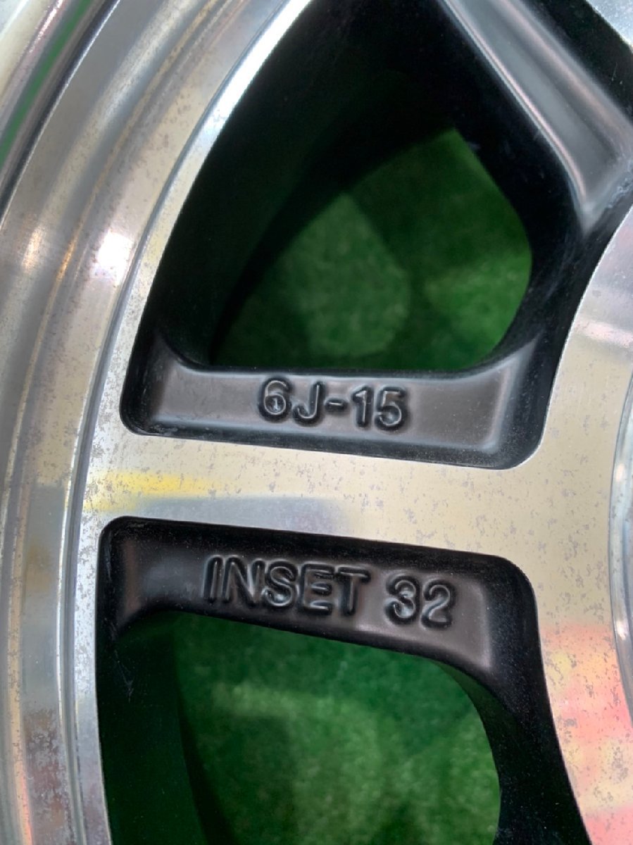 卍【希少！200系ハイエースオーナー様必見♪】ハヤシレーシング STH-TYPE 15インチ 6J 139.7/6H +32 札幌市清田区発【店頭引取OK!】卍