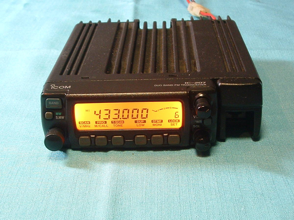 ☆アイコム 144/430M 2バンド IC-207 20W 通電ok 【公式通販】