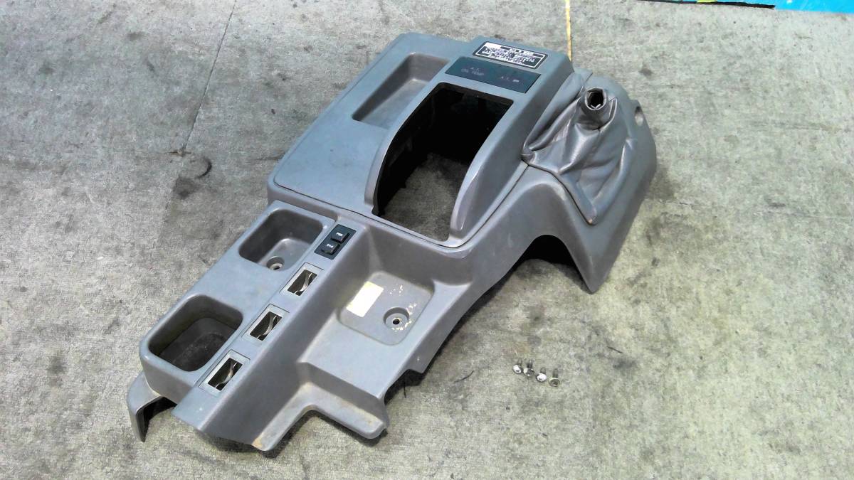 トヨタ　ランドクルーザー　ＨＺＪ７７ＨＶ シフトパネル　シフトゲート　トリムＦＲ１０　中古