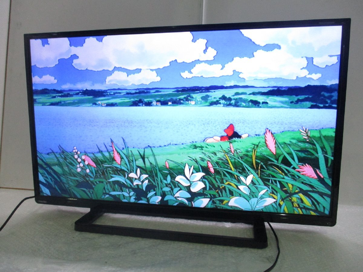 TOSHIBA 東芝 40V型 液晶テレビ REGZA 2014年製 40S8 リモコン付き