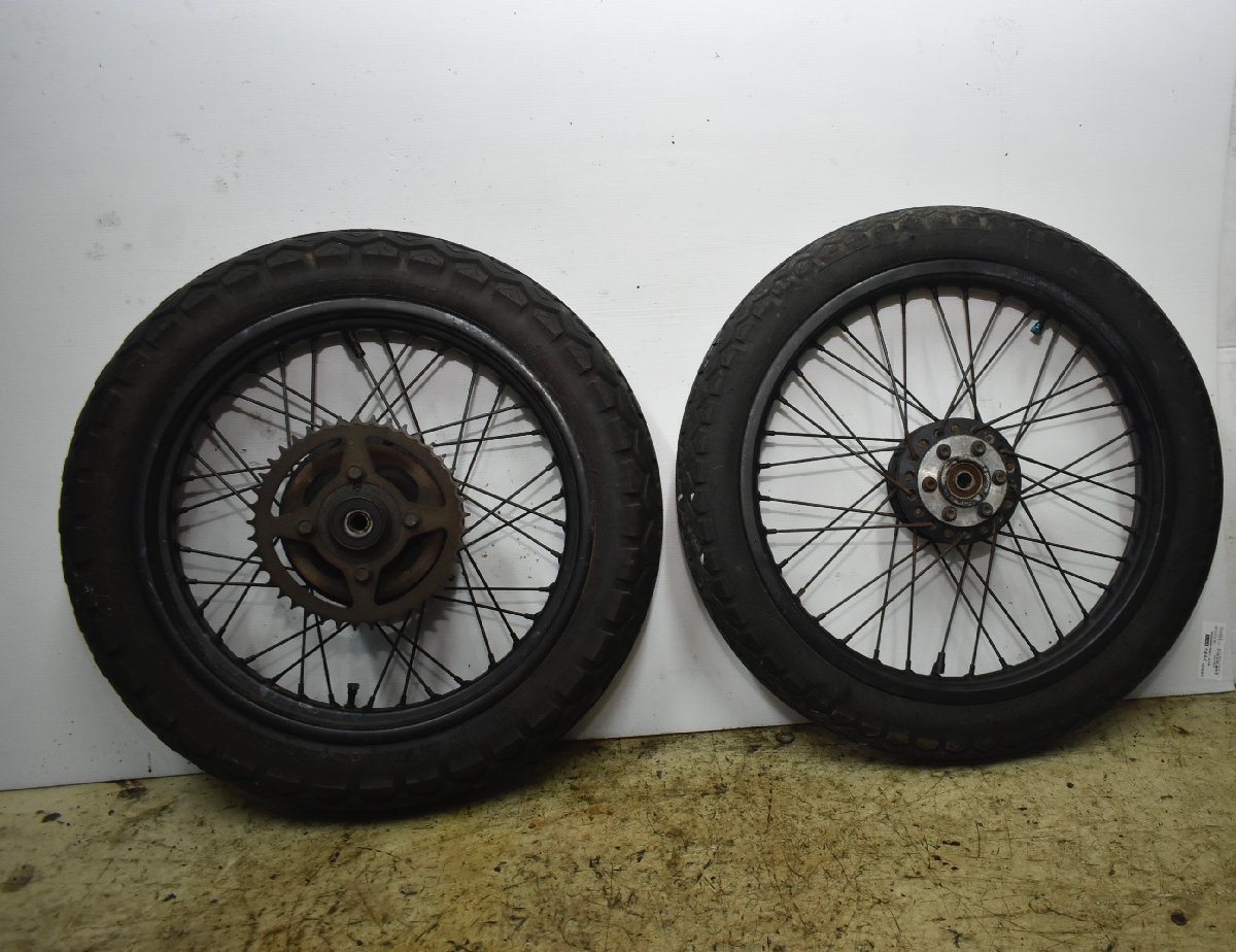 スズキ グラストラッカー NJ47A 前後 ホイール 【Fx2】A-162 グラス