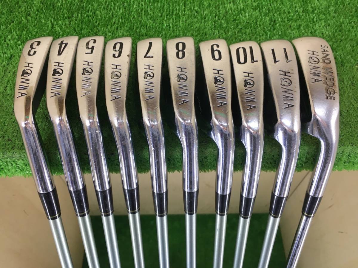 HONMA CL-606 ホンマ Hiro Honma 水色モグラ 3番～11番/SW アイアン10