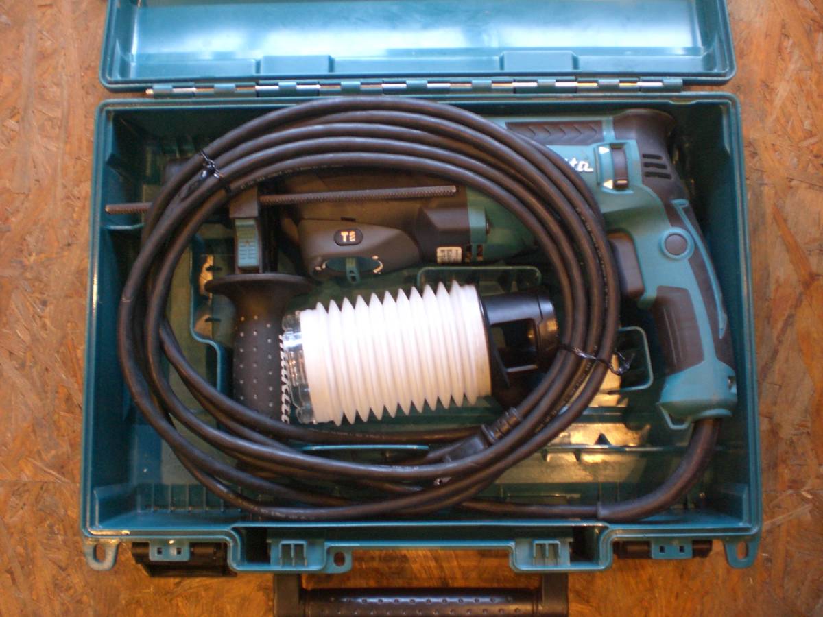 HOT，正規品 マキタ/makita 26㎜ ハンマドリル HR2611F 3モード/SDS-plusタイプ AVT 低振動 軽量2.6kg ハツリ可 穴あけ コンクリート 鉄工 木工(本体)｜売買されたオークション情報、yahooの商品情報をアーカイブ公 ハンマドリル