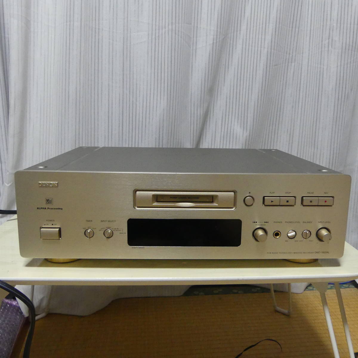 DMD-1800AL MD ミニディスクレコーダー デノン DENON 動作確認
