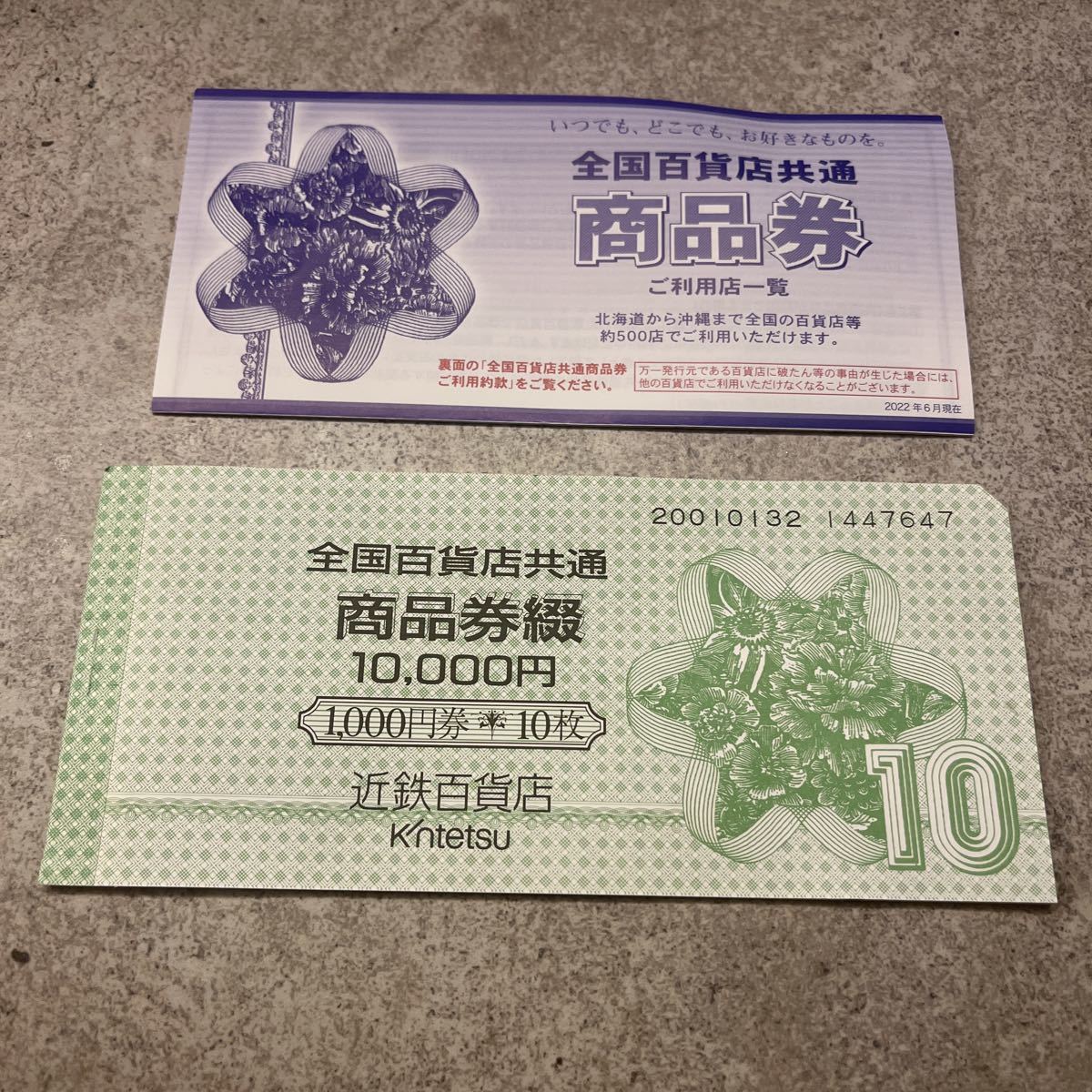 商品券 Yahoo!オークション 近鉄百貨店 「近鉄百貨店」ギフト券の落札 
