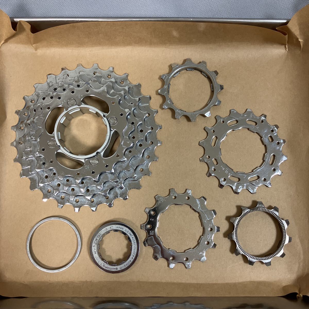 SHIMANO Deore XT CS-M737 8s 11-28T Type-R スプロケット / シマノ 8