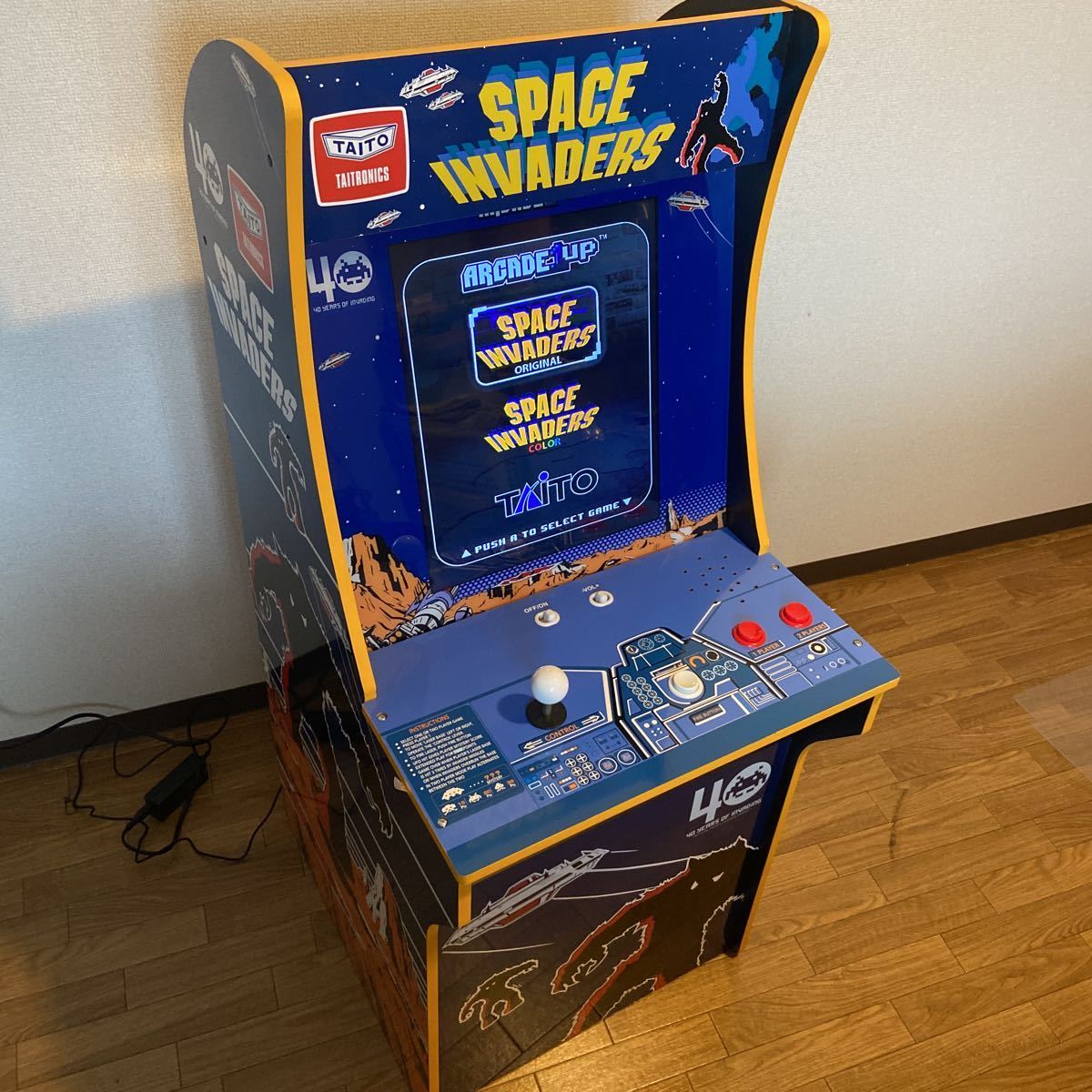 ARCADE1UP スペースインベーダー 40周年記念モデル ARCADE1UP 【公式通販】