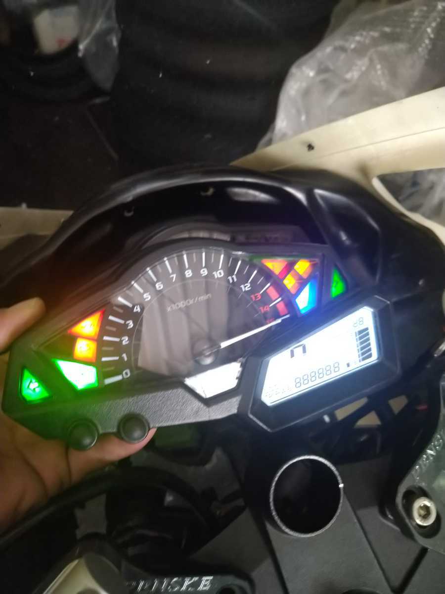 Ninja250（EX250L）2013年モデル メーター ABSランプあり(カワサキ用