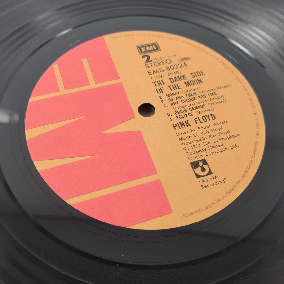 狂気 ピンク・フロイド Pink Floyd EMS-80324 The ピンク レコード