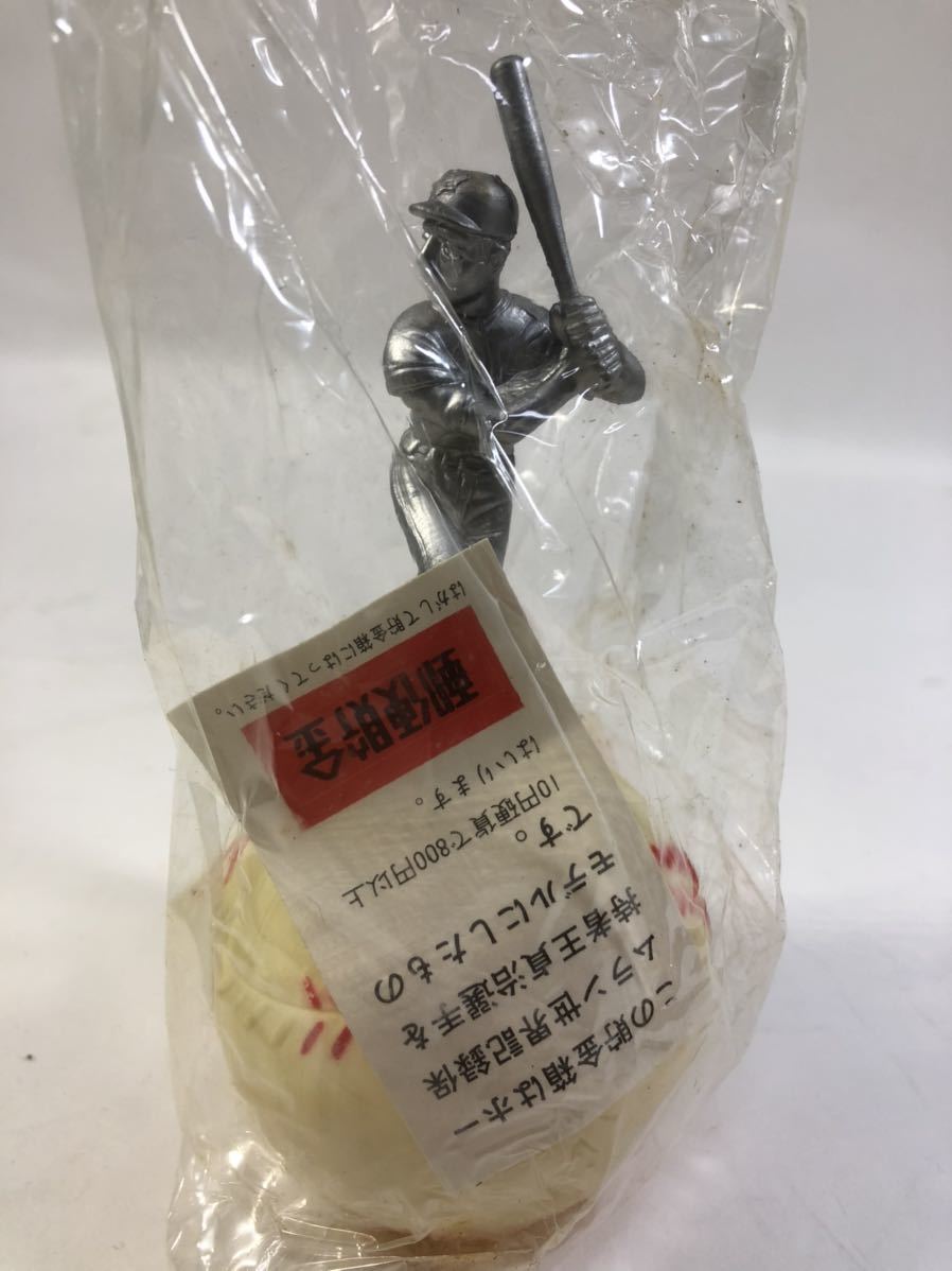 在庫残りわずか][希少][未開封品]70s 郵便貯金 王貞治モデル貯金箱 高