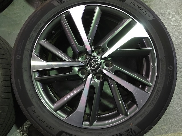 ☆C-5159 カローラクロス ZVG11 純正18インチアルミホイール
