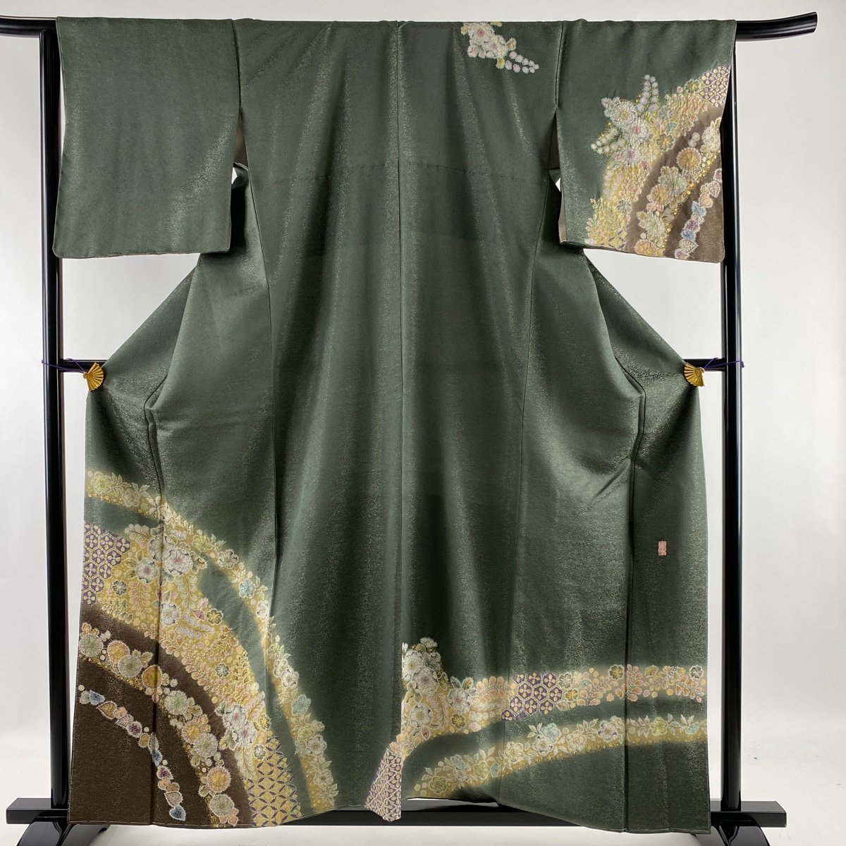 翠山工房 着物 徳永憲峯作 公式通販 銀通しの辻ヶ花