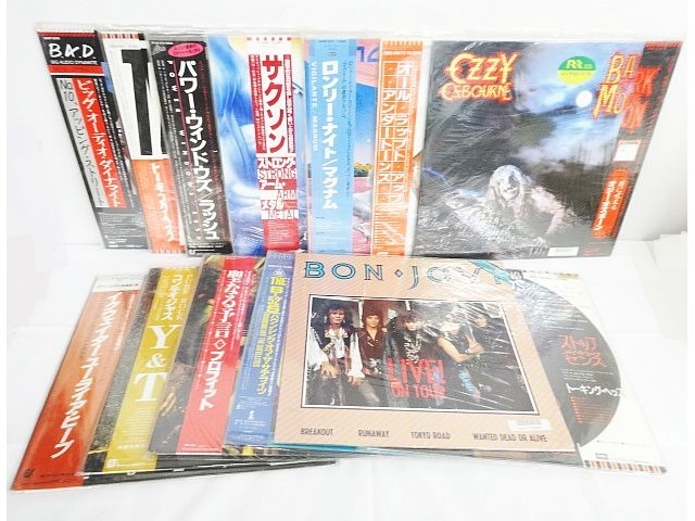  洋楽 ロック系 LP レコード 13点セット まとめ売り 現状品 帯付有 オジーオズボーン アンダートーンズ RUSH ボンジョヴィ Y&T 等(ロック、ポップス（洋楽）)｜売買されたオークション情報、y その他