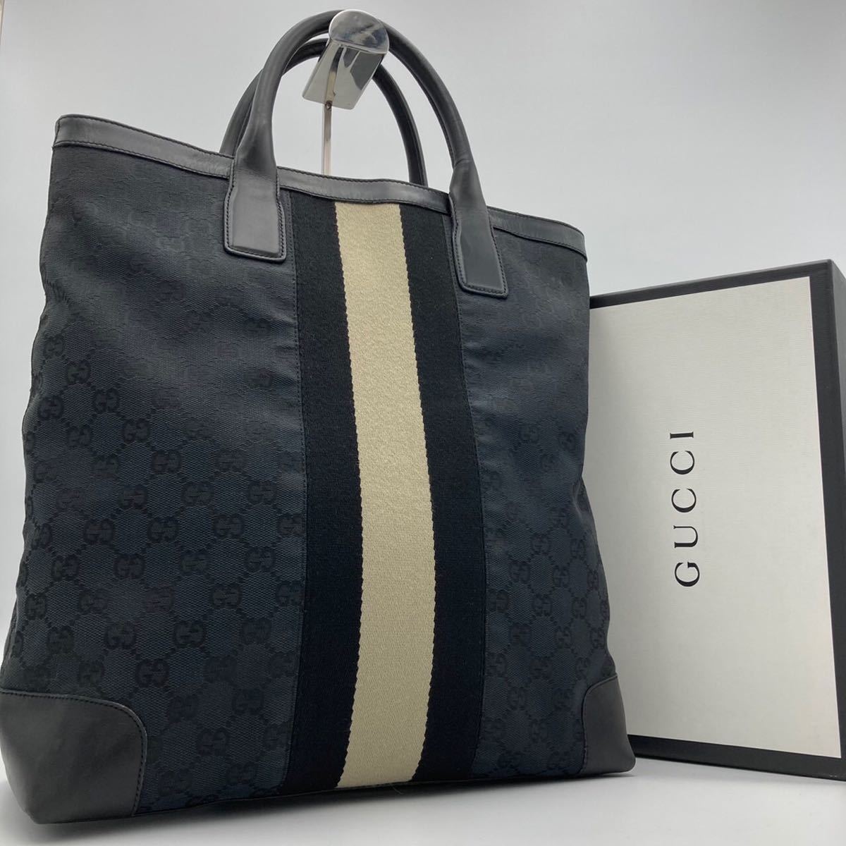 1円 GUCCI グッチ トートバッグ ハンドバッグ ビジネスバッグ GG