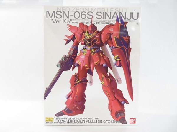 買付期間 【1円～】【未開封】MG 1/100 MSN-06S シナンジュver．Ka