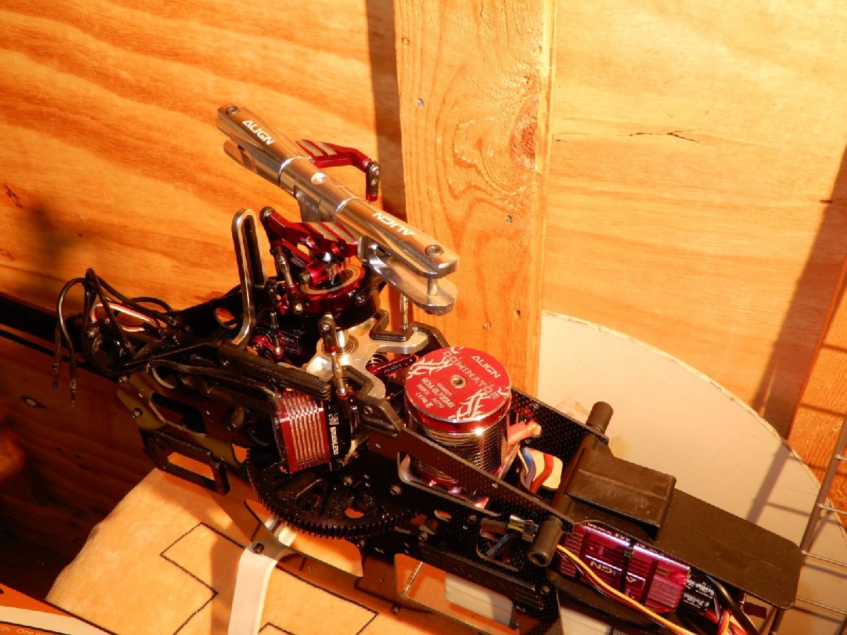 T-REX 550X ALIGN X TREX Arrival ☆T-REX 550X、程度の良い機体
