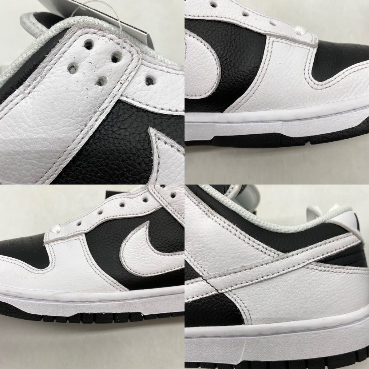28cm】NIKE BY YOU DUNK LOW WHITE BLACK ナイキ バイユー ダンク ロー 