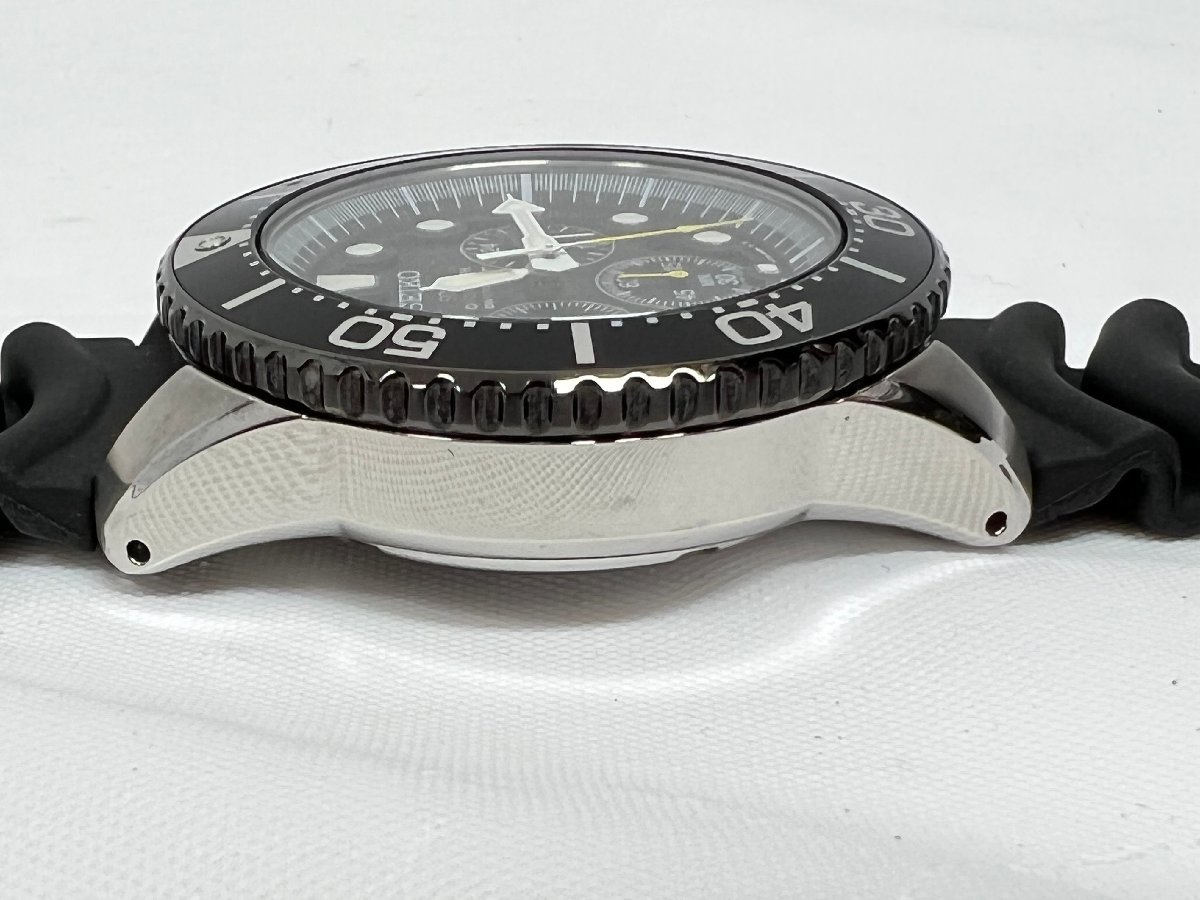 キングラム[27]SEIKO セイコー V175-0AD0 ソーラー クロノグラフ 