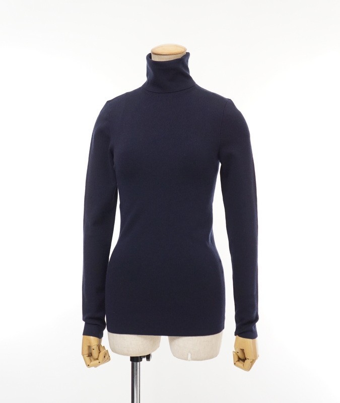 【新作入荷，お買い得】 GL7938 /定価￥1.6万 ジョセフ/JOSEPH シルク混 タートルネック ニット セーター トップス ダークネイビー系 Mサイズ/レディース(女性用)｜売買されたオークション情報、yahooの商品情報をアーカ 女性用
