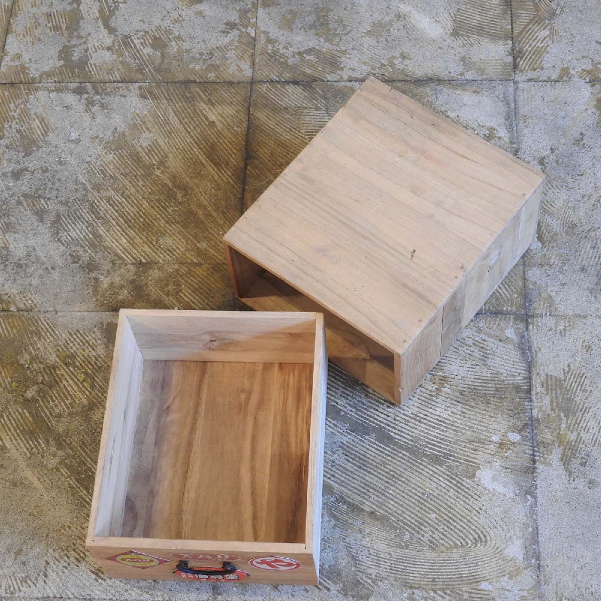 昭和レトロ 薬箱 小引き出し 引き出し 木製 小引出し 古道具 木箱