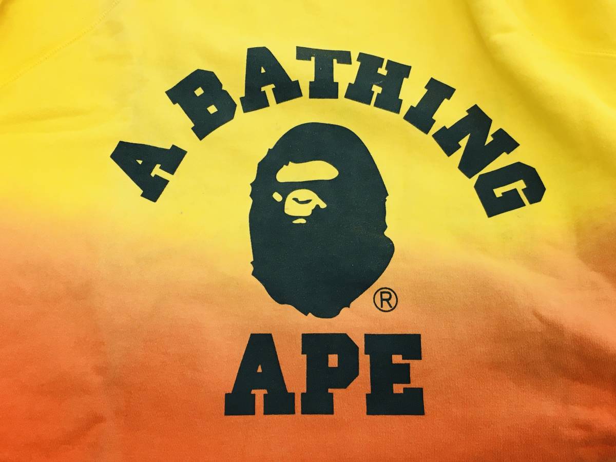 T9/305 APE A BATHING APE アベイシングエイプ グラデーション 