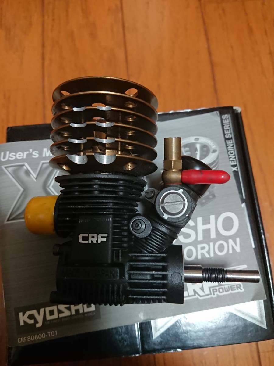 京商 メーカー不明 RC ☆ 049 エンジン レッド ラジコンパーツ