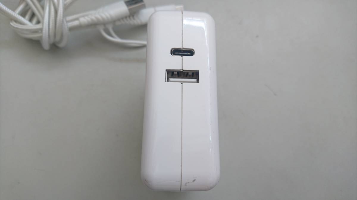 Switching Adapter 65w USB Type-C 充電器 2ポート ACアダプタ MSH-65PD/変換コネクタ付USB ...