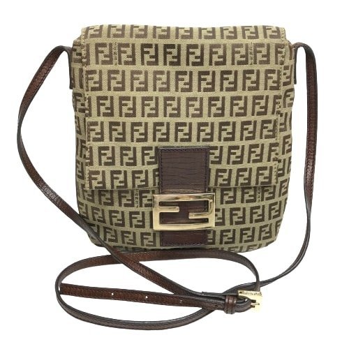 SALE，新作登場 ☆FENDI フェンディ ズッキーノ ズッカ柄 ショルダー 