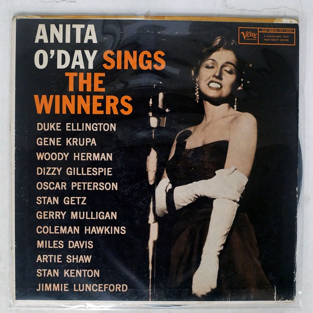 定番人気，豊富な 米 58年オリジナル黒TP溝 ANITA O'DAY/SINGS THE WINNERS/VERVE MGV-8283(ジャズ一般)｜売買されたオークション情報、yahooの商品情報をアーカイブ公開 - オークファン ジャズ一般