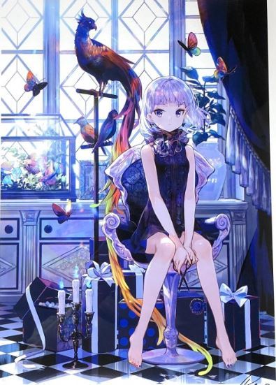 藤ちょこ 直筆サイン入り アートグラフ