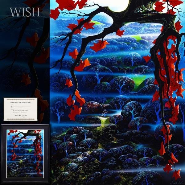 アイベン　ロール(アール)　Eyvind Earle ザ ドリーム 真作WISHアイベン・ロール Eyvind Yahoo!オークション - Earle 直筆