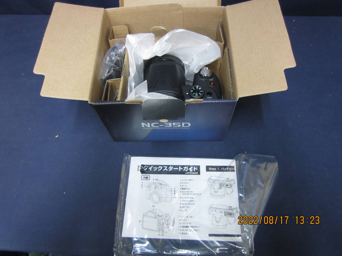 M114】未使用 Nakamichi ナカミチ デジタルカメラ NC-35D 1：3.0-5.9