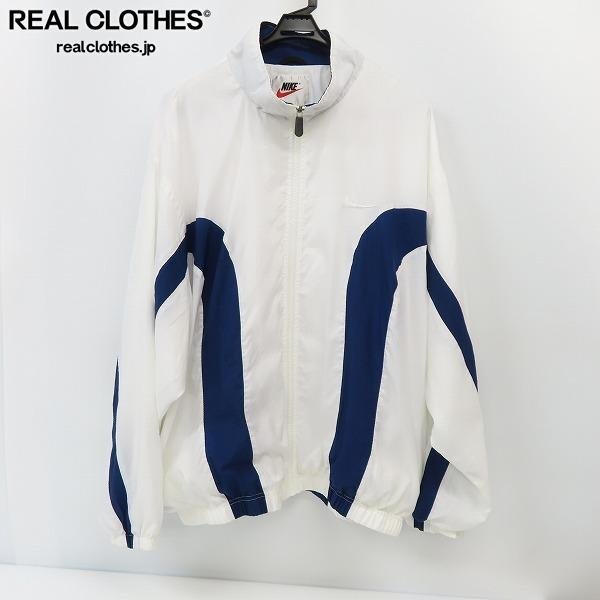人気セール，大人気 NIKE/ナイキ 90s ジップアップ トラックジャケット ホワイト /XXL /060(ジャンパー、ブルゾン)｜売買されたオークション情報、yahooの商品情報をアーカイブ公開 - オークファン 男性用