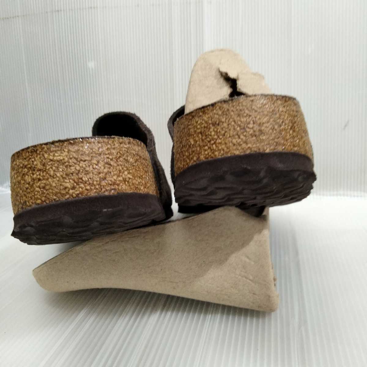 BIRKENSTOCK ビルケンシュトック ZURICH チューリッヒ sfb スエード ダークブラウン サンダル 42 27 brown suede sandal ソフトフット チューリッヒ Zurich ビルケンシュトック For SFB 0