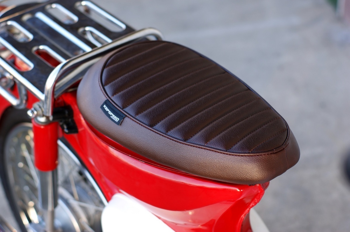 スーパーカブ用 タックロール KEPSPEED製 カスタムシート カスタム